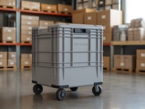 Cassoni in plastica con ruote: movimentazione semplificata nei contesti produttivi